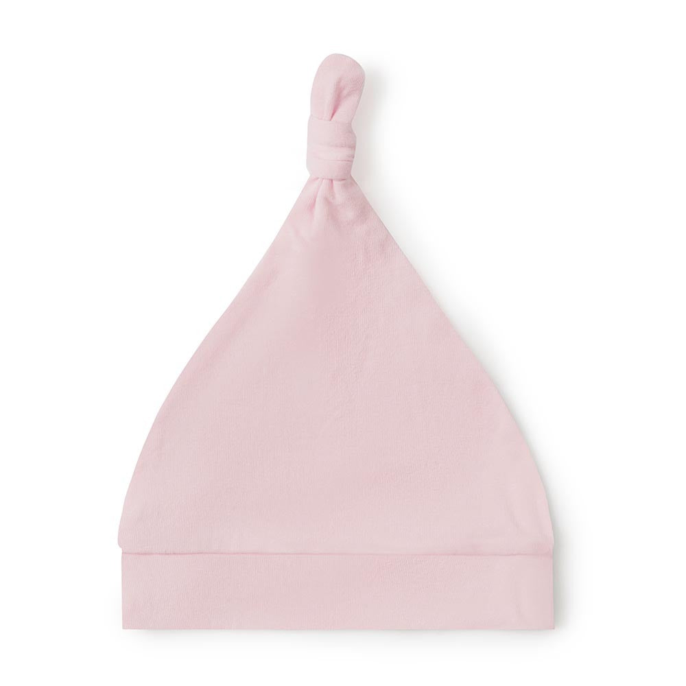 Baby Pink | Knotted Beanie