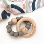 Elements | Rattle Silicon & Wood Teether